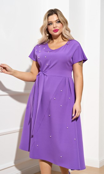 Платье 0083-6 фиолетовый 